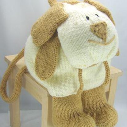 Dog Rucksack - knitting pattern