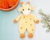 Giraffe lovey crochet pattern
