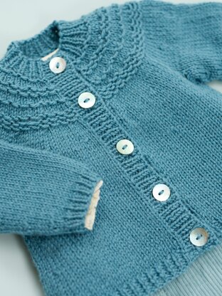 West Yorkshire Spinners Bo Peep DK -  Madeline Top Down Cardigan & Hat - Leaflet