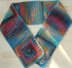 Granny Squares and Strips Shawl