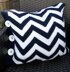 Garter Stitch Chevron Pillow