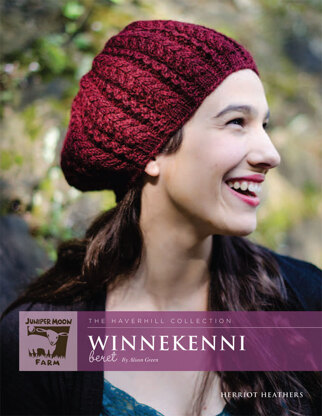 Winnekenni Beret in Juniper Moon Farm Herriot