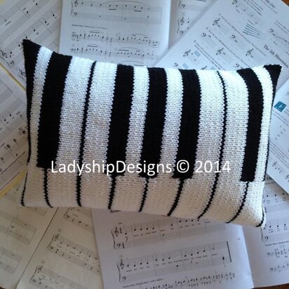 Piano Pillow Cover