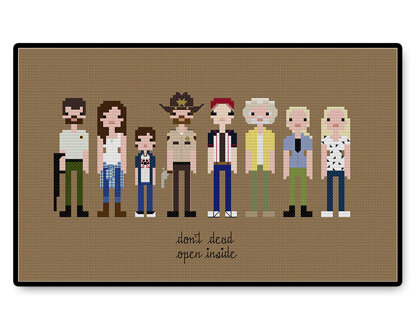 The Walking Dead Season One - PDF Cross Stitch Pattern