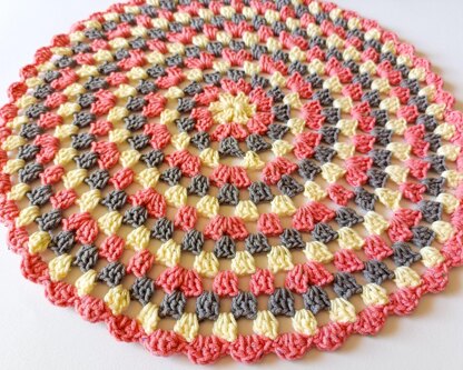 Crochet Circle Granny Doily