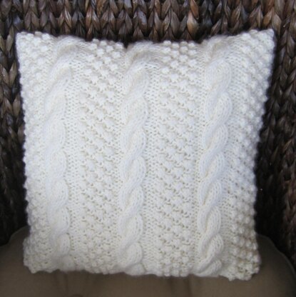Blackberry Cable Pillow Cover