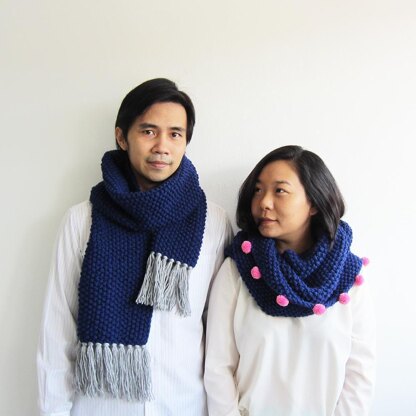 His & Hers Winter Scarves