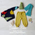 Abstract Landscape - Layette Knitting Pattern For Toddlers in Debbie Bliss Rialto DK & Baby Cashmerino by Debbie Bliss