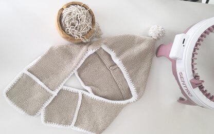 Kids Scarf with Hood for Sentro or Addi