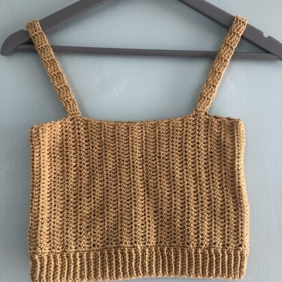 Spring Crochet Crop Top