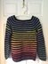 Rainbow Stripey Raglan