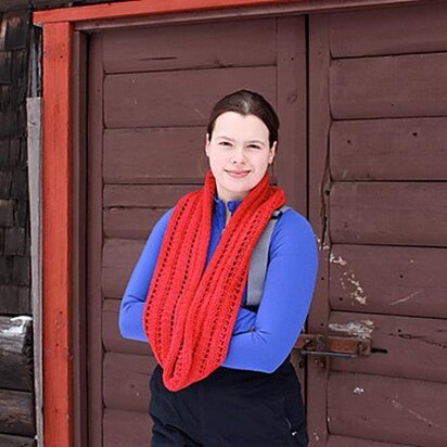 Lace Barn Cowl