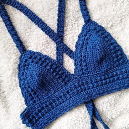 Crochet Pattern - Summer Waves Bralette