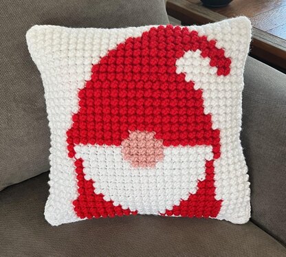 Santa Gnome Pillow Cushion