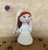 Amigurumi Lala wedding dress