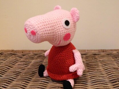 Peppa Pig plush amigurumi