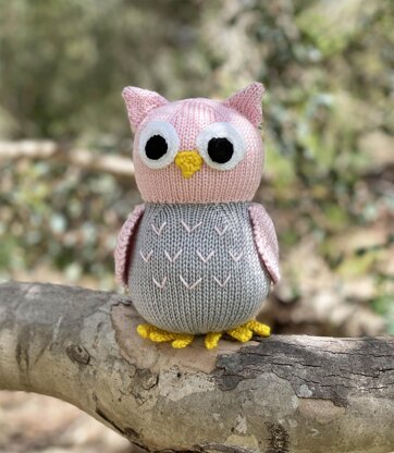 Owl Family knitting pattern 19067