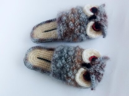 Owl slippers