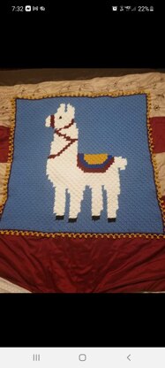 Llama blanket