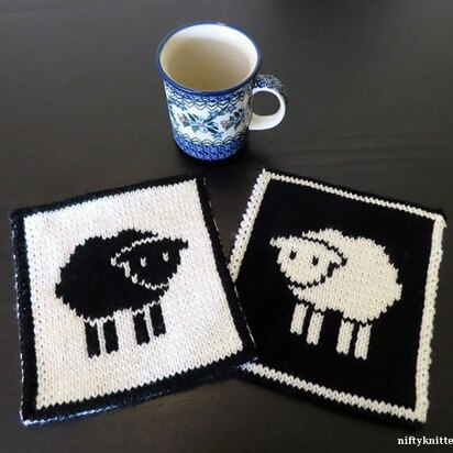 Counting Sheep Potholder