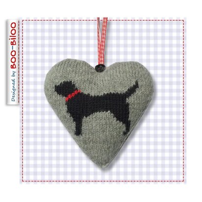 10 Dogs Heart Decoration