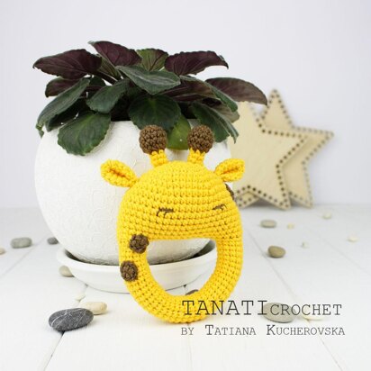 CROCHET PATTERN “Giraffe rattle”