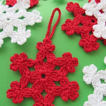 Crochet Snowflake "Christmas"