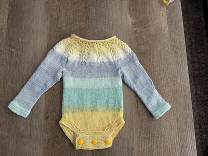 Little Leaf Onesie - Pdf & Video tutorial