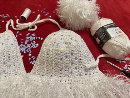 Ice Queen Party or Beach Bra