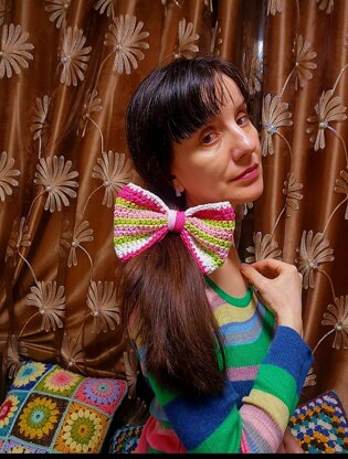 Sakura Bow Hair Accessory