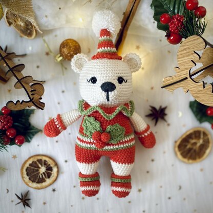 Christmas Pookie Bear