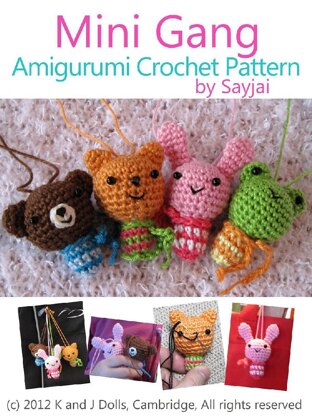 Mini Gang Amigurumi Crochet Pattern