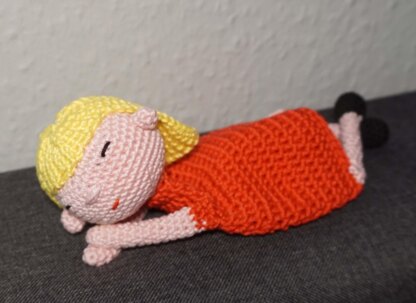 Crochet Pattern for the cuddle cloth Doll !