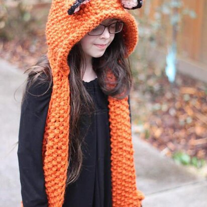 Fox Hooded Scarf