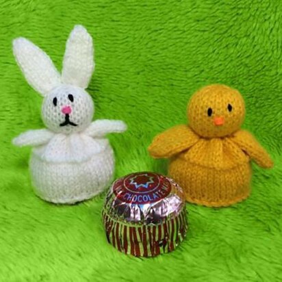 Bunny and Chick Tea Cake Cover