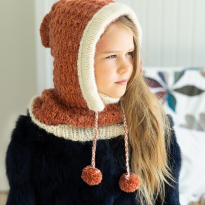 Jordan hood - knitting pattern