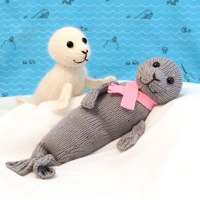 Silky Seal - knitting pattern