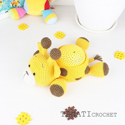 Crochet Pattern - Night light Giraffe/Projector star