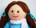 Pansy Rag Doll Knitting Pattern - Toy Knitting Pattern