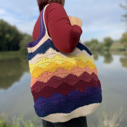 Waves of Nature Tote Bag