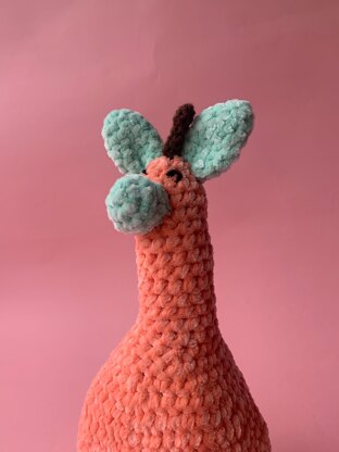 Peach Llama Alpaca