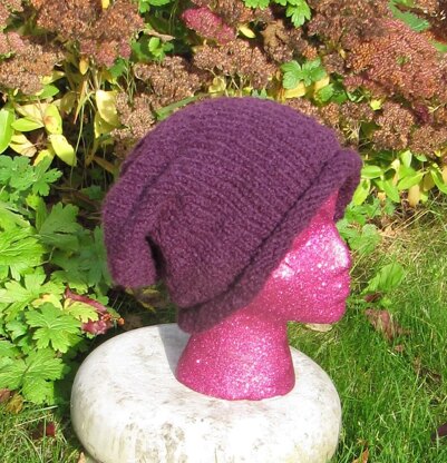 Chunky Roll Brim Slouch