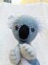 Osi, the Koala, amigurumi hand puppet