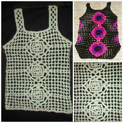 Toltec Skull  Tank or Tunic