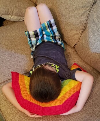 Rainbow Cuddles Pillow