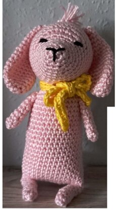 Häkelanleitung Amigurumi Häschen Pink