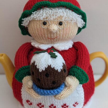 Mrs Claus tea cosy