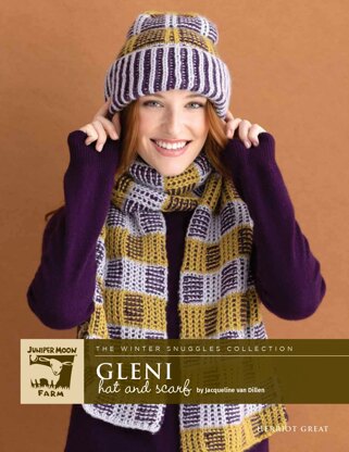 Juniper Moon Farm J181-01 Gleni Scarf & Hat PDF