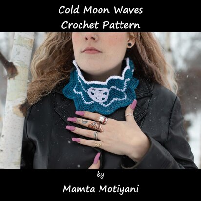 Cold Moon Waves | Crochet Cowl Pattern