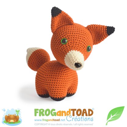 Fox Renard - Amigurumi Crochet - FROGandTOAD Créations